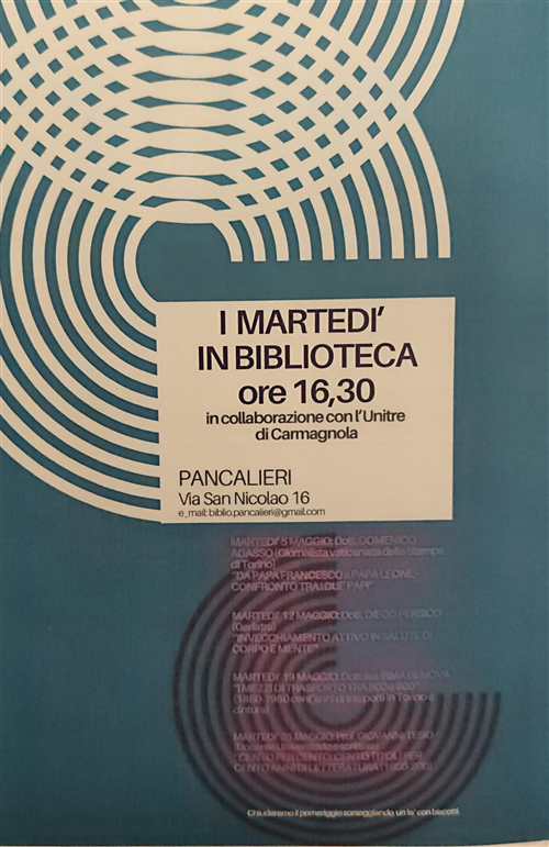 "I martedì in Biblioteca"