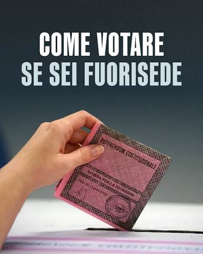 Voto fuori sede: nuove modalità per votare nel Comune di temporaneo domicilio
